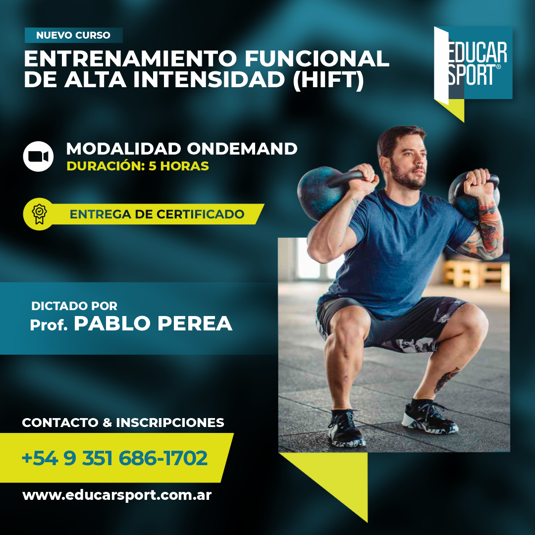 Entrenamiento Funcional de Alta Intensidad (HIFT)